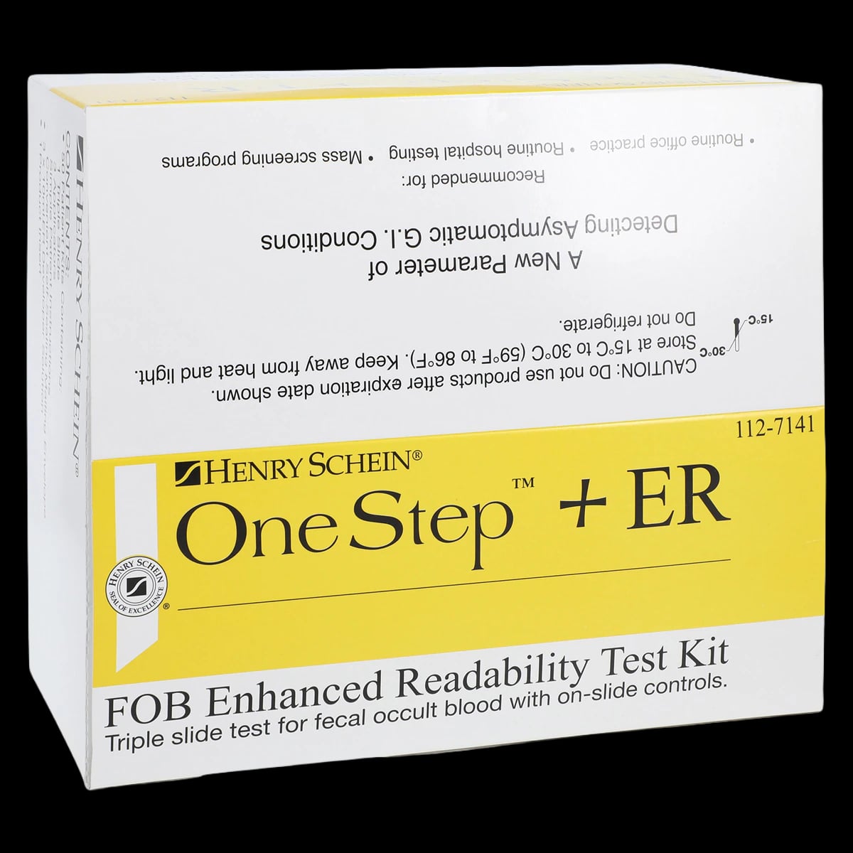 OneStep+ Enhanced Readability FOB Test Kit, Triple Slide/Developer/Applicator, 50/Box