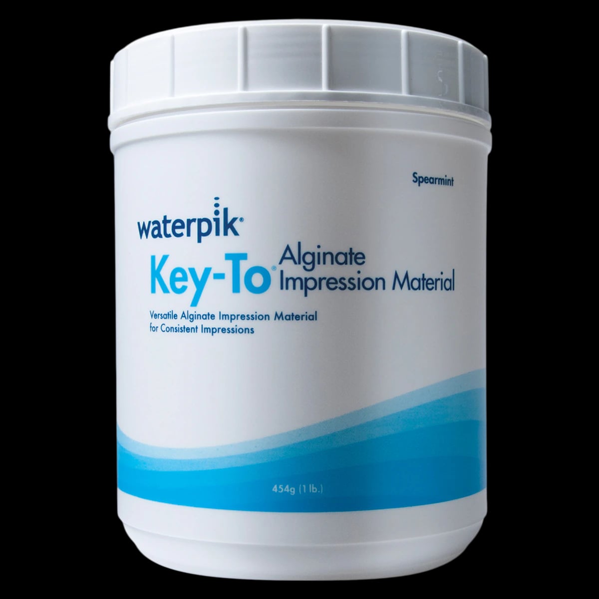 Key-To Alginate Impression Material, Regular Body, Regular Set, Spearmint, 1 lb Canister, 013111-000