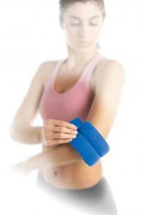Bed Buddy Hot/Cold Therapy Wrap, Blue, 15" x 3", Small