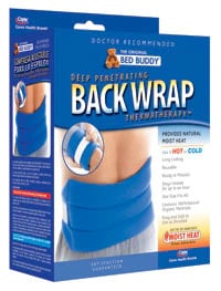 Bed Buddy Hot/Cold Therapy Wrap, Blue, 23 x 16.5 in
