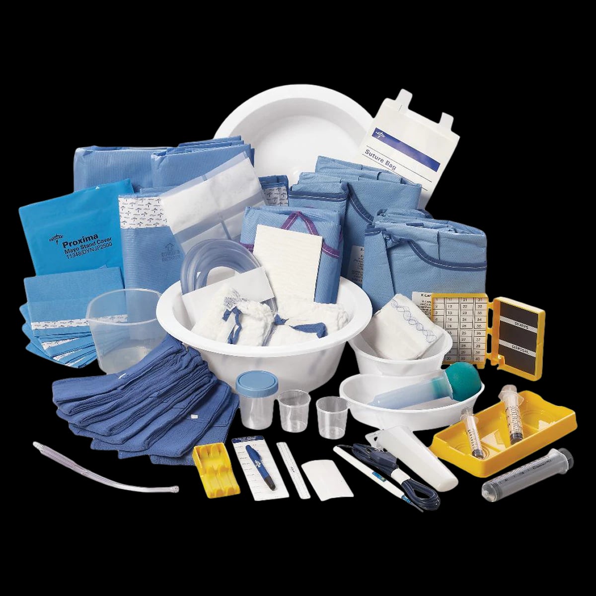 Medline Major Plastic Pack