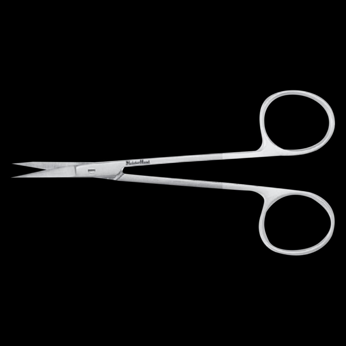 Meister-Hand Iris Scissors, Straight, 4-1/2", Tungsten Carbide, Each