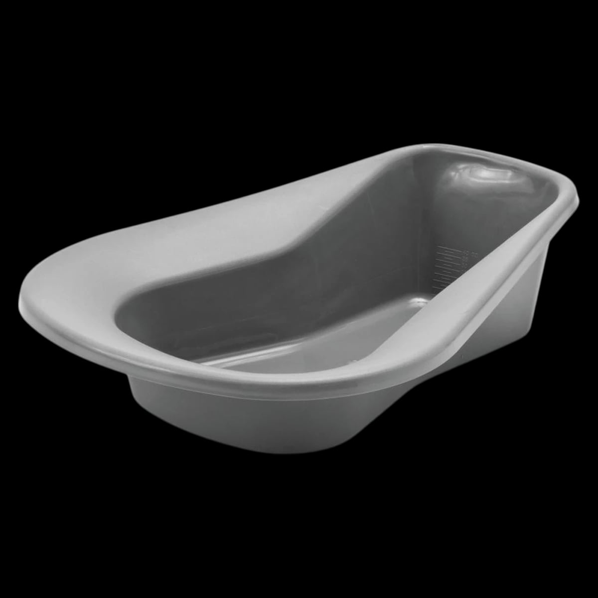 Medline Stack-A-Pan Commode Bedpan, Mauve, 800 mL