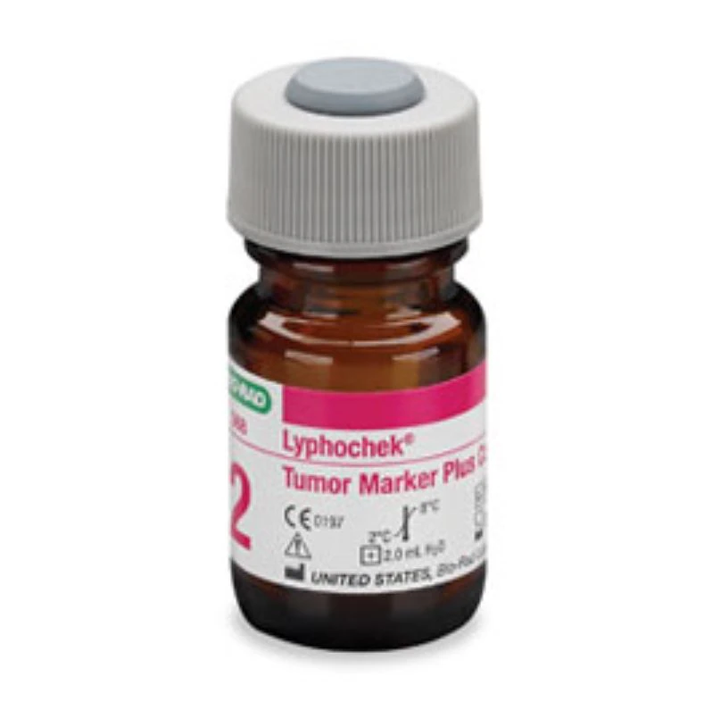 Bio-Rad Lyphochek Tumor Marker Plus Level 2 Control, Lyophilized, 6 x 2 mL