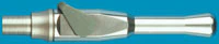 Hager Bull Frog Extended HVE Handpiece, Aluminum, Without 1/2" (12.7 mm) Swivel Adapter, B11108