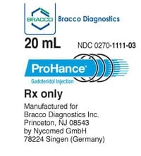 ProHance Injection 279.3mg/mL SDV 20mL 5/Package, 01KT0J07R4MQZ0YT0QEY95B03M