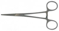 Kelly Hemostatic Forceps, Straight, 5-1/2", German Stainless Steel, Autoclavable, Each