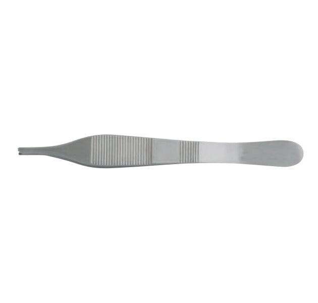 Adson Tissue Forceps, 2x3 Teeth, 4-3/4" (12 cm), German Stainless Steel, Each