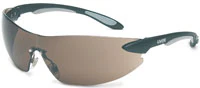 Uvex Ignite Protective Eyewear, Tinted Lens, Black and Silver Frame, Each