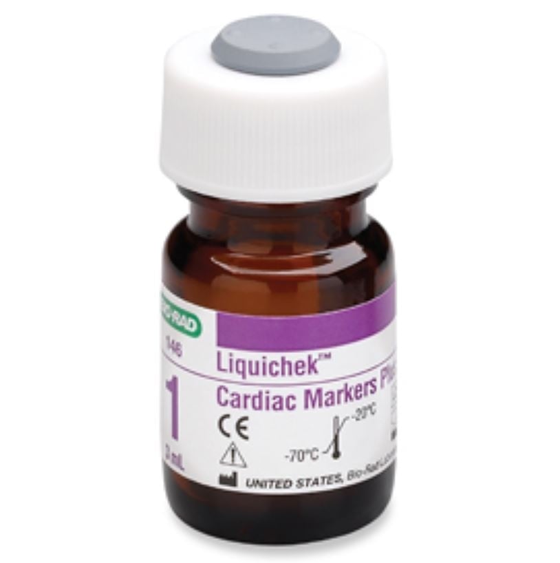 Liquichek Cardiac Marker Plus LT Level 1 Control, 6 x 3 mL