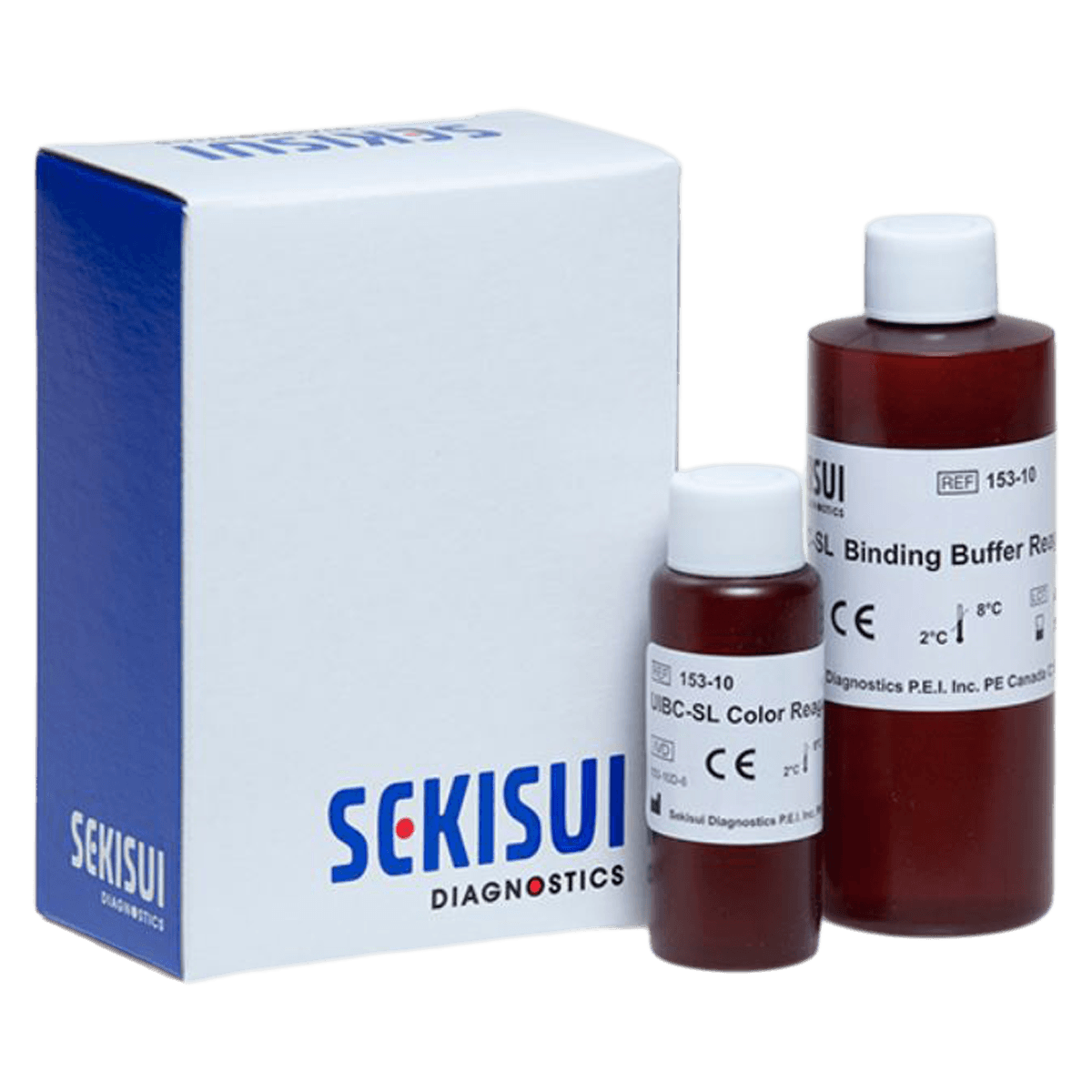 Sekisui UIBC Unsaturated Iron Binding Capacity Reagent Kit, R1 500 mL / R2 300 mL, 1 Kit
