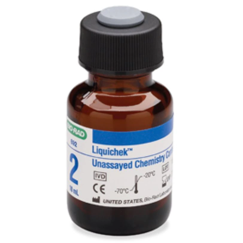 Bio-Rad Liquichek Chemistry Multi-Analyte Level 2 Control, 25 x 10 mL, 25/Box