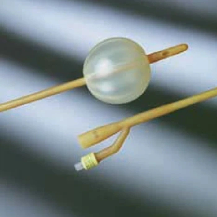 Bard Lubri-Sil 2-Way Foley Catheter, Silicone, 22 Fr, 5 cc Balloon, Council Tip