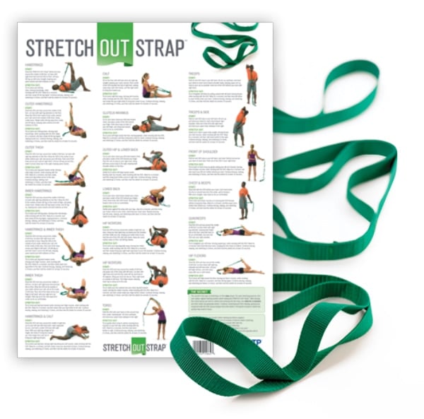 Stretch-Out Strap, 6'4" Length, Green