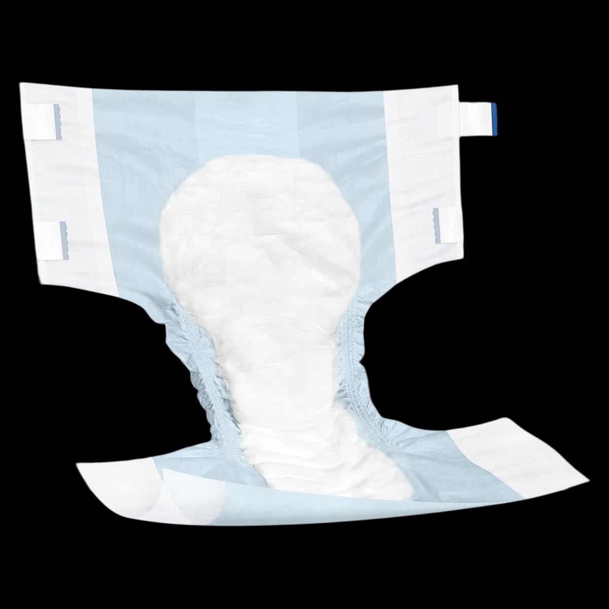 Medline Ultracare Incontinence Brief, Unisex, Adult, 44-58" Waist, Moderate-Heavy Absorbency, Hook and Loop Closure, White, 72/Case