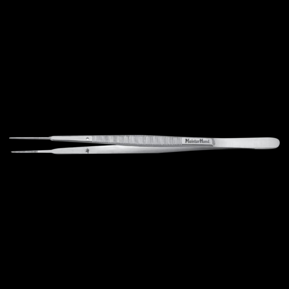 Meister-Hand Gerald Dressing Forcep, Straight, 7" Stainless Steel