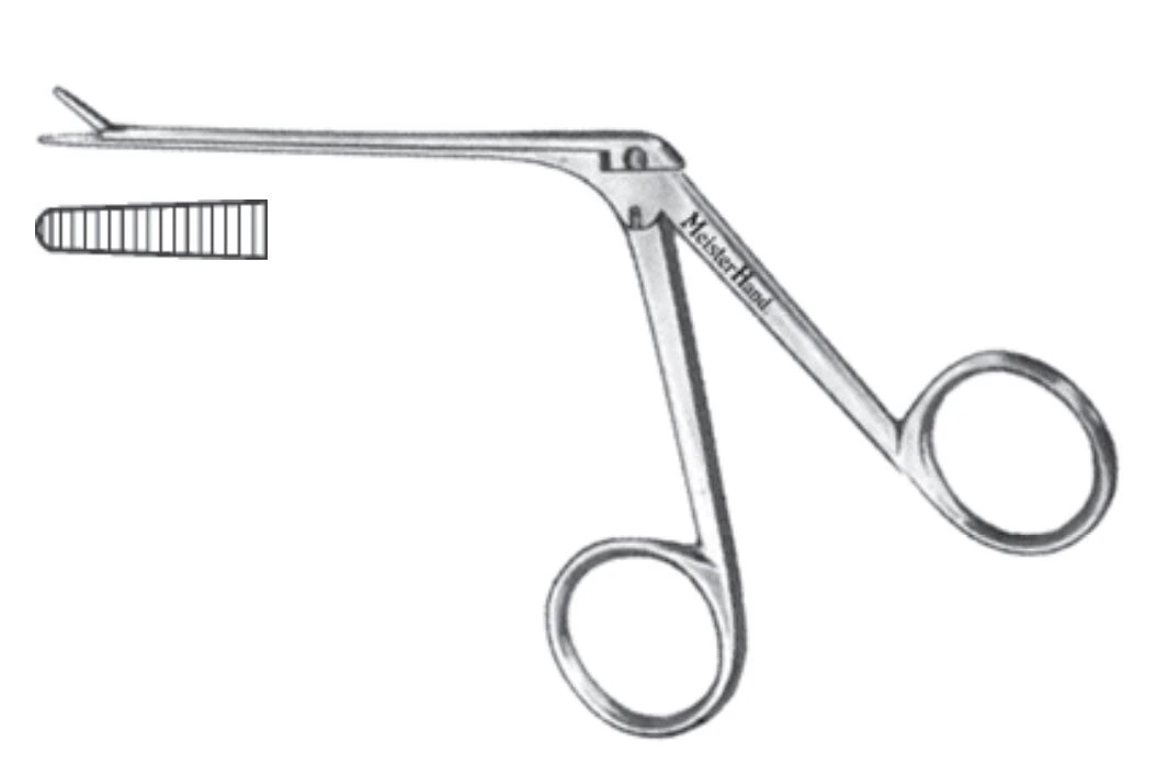 Hartman Alligator Forceps 5.5" Serrated, Stainless Steel, Autoclavable
