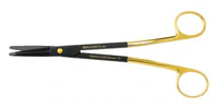 Gorney-Freeman Plastic Surgery Scissors, Straight, 7-1/4", Tungsten Carbide, Each