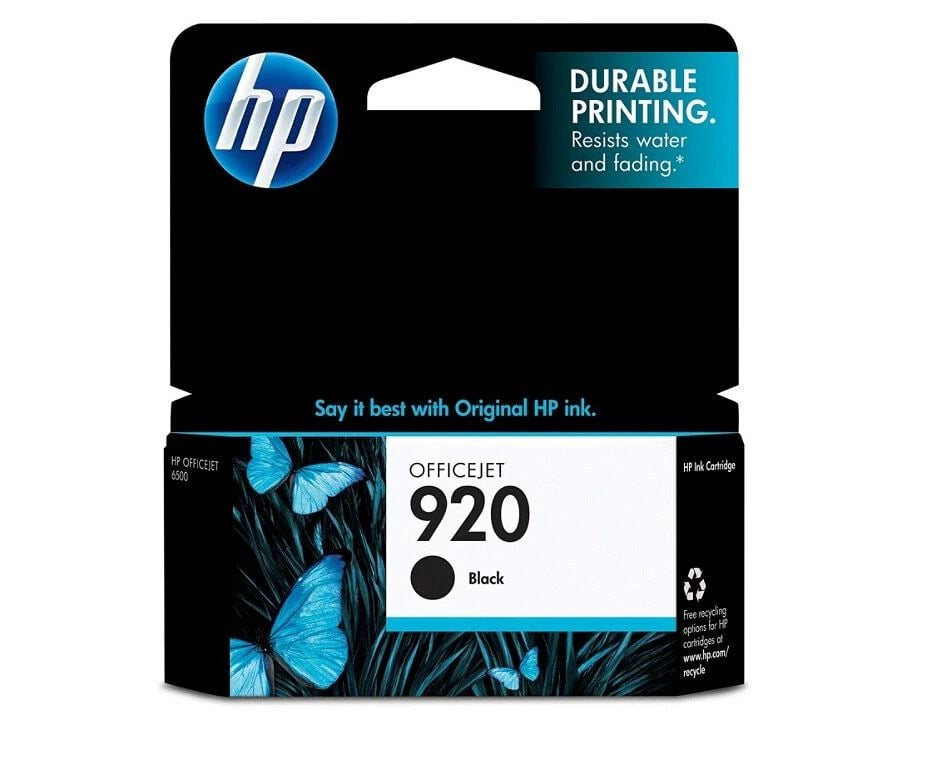 HP 920 Black Original Ink Cartridge (CD971AN)
