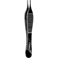 Sklar Adson Dressing Forceps, 4-3/4"
