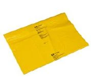 Cardinal Health ChemoPlus Soft Waste Bag with Ties, 4 mil, 31" x 41", Yellow, 100/Case