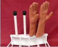 Wolf X-Ray Glove Rack Kit, White, 2 Models, 4-Pair Deca-Rack and 2-Pair Penta-Rack