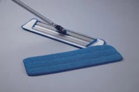 Medline Microfiber Wet Mop, 18 inch, Blue, 100/Case