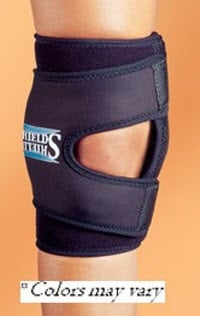 Hely & Weber Shields Patella Stabilizer Hinged Knee Support, Neoprene, Adult Small (12-14")