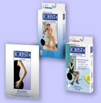 BSN Medical Comp Stocking Knee High, Opaque Compression, Closed Toe, Large, Natural
