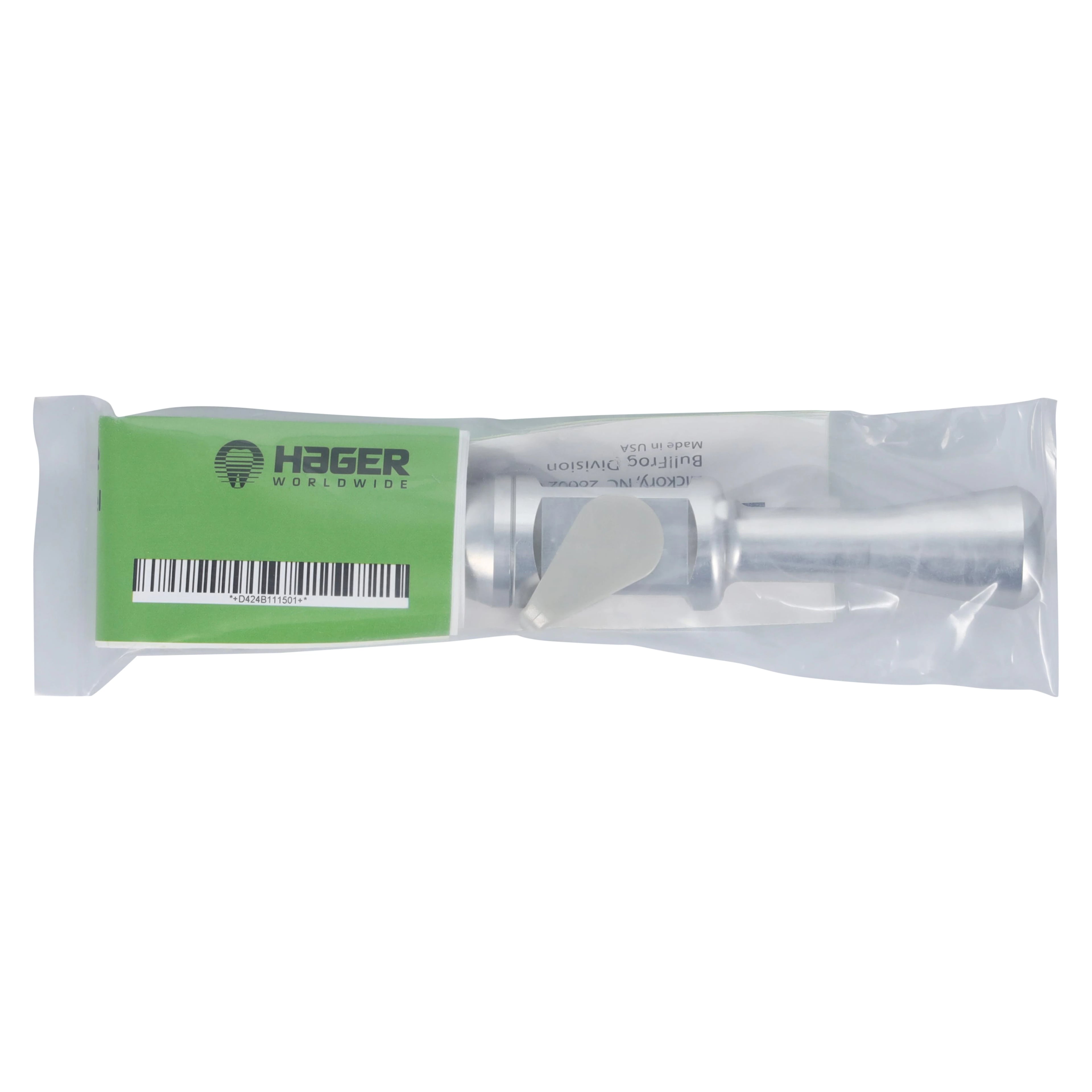 Ultra Vac HVE Handpiece, Medium, Aluminum, with 1/2" Swivel Adapter, B11150