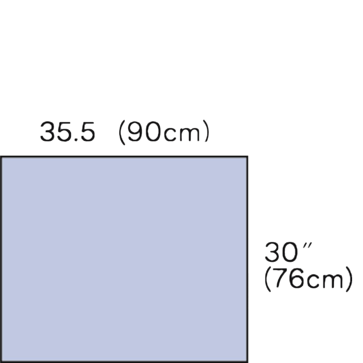 3M Steri-Drape Sterile Surgical Drape, Non-Fenestrated, 36" x 30"
