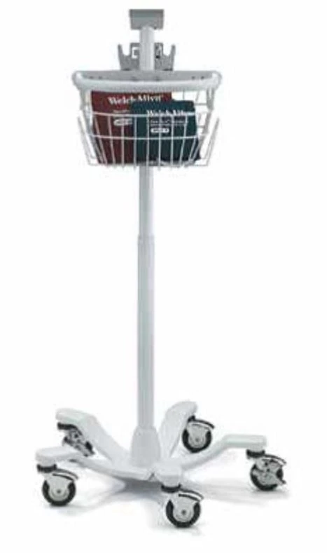 Welch Allyn Mobile Stand with Caster for SPOT LXi Vital Signs Monitor, VSM 300, and Connex Vital Signs Monitor