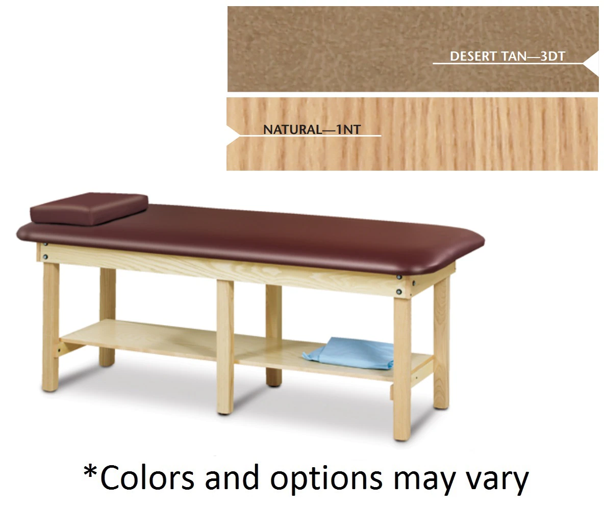 Clinton Industries Classic Series Bariatric Treatment Table, Desert Tan, 600 lb Capacity