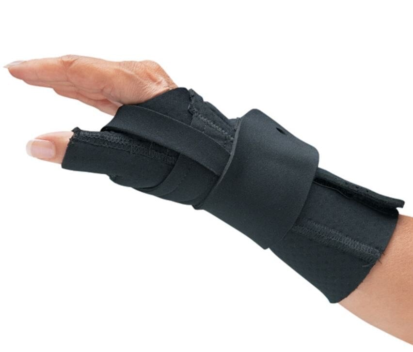 Comfort Cool Wrist/Thumb Splint, Adult, Neoprene, Size Small (6-7"), Right