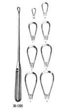 Miltex Greene Uterine Curette, Size #6, 11" Blunt, Stainless Steel, Each