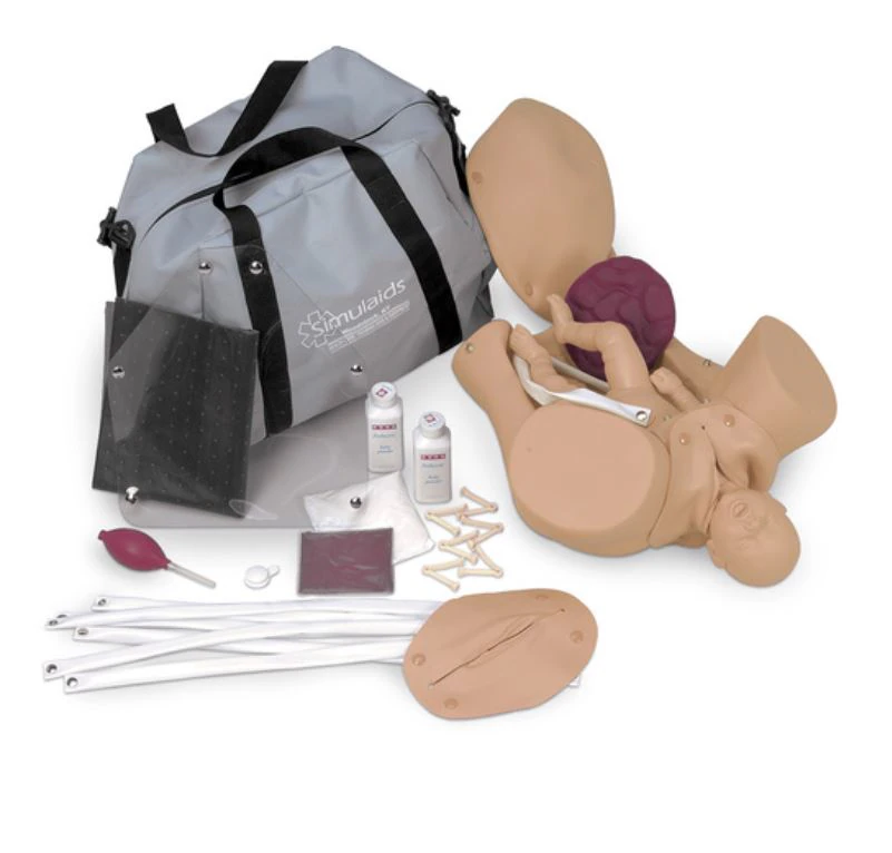 Nasco Healthcare OB Manikin with Overlays, 21x13x17"