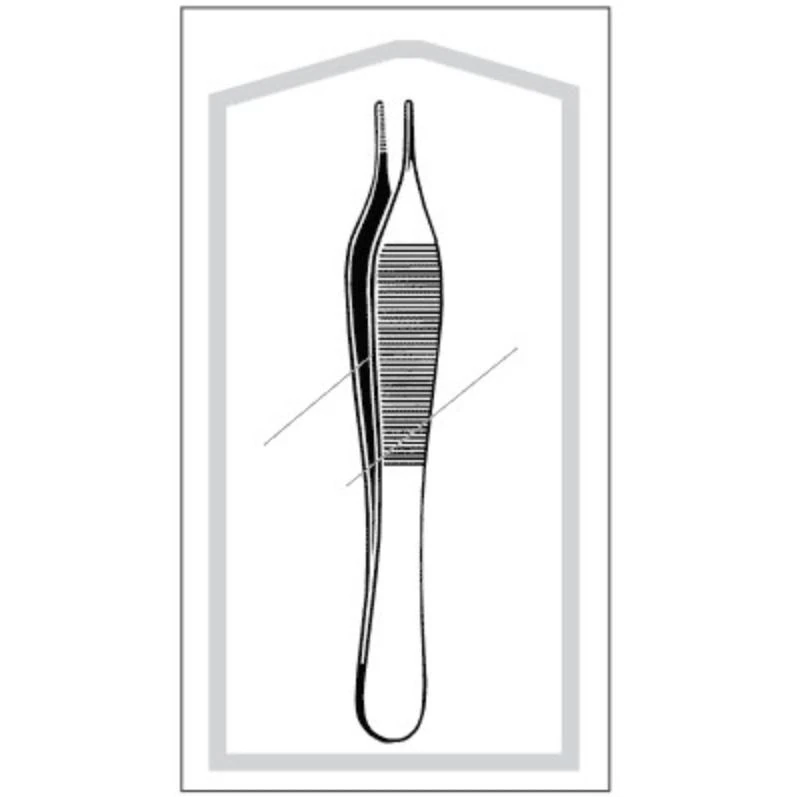 Sklar Econo Adson Forceps, 4-3/4", Stainless Steel, Sterile, 50/Box