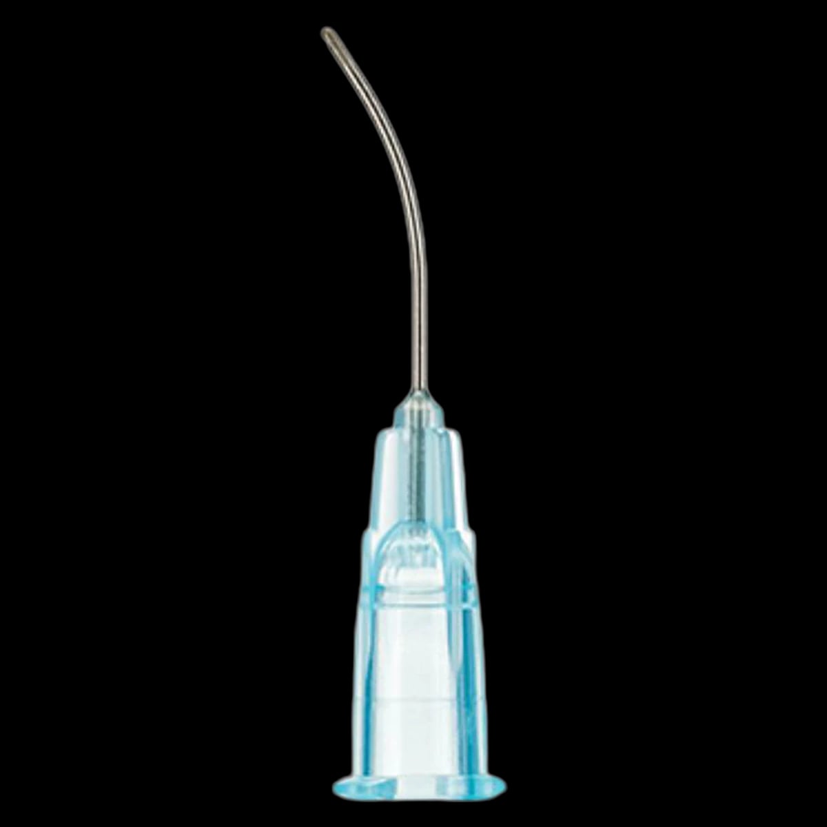 Visitec Bimanual Aspiration Cannula, 23G x 5/8", Curved Tip 45 Degrees