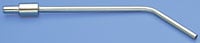 Hager Worldwide Surgical Aspiration Tip, Stainless Steel, 3/16" (4.5 mm) Diameter, B10104