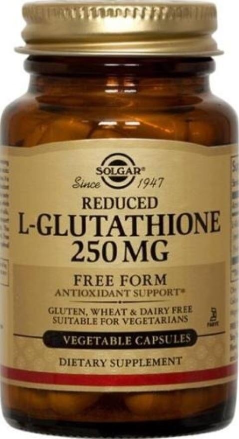 Garden of Life L-Glutathione Vegicaps, 250 mg, 60 Vegetarian Capsules
