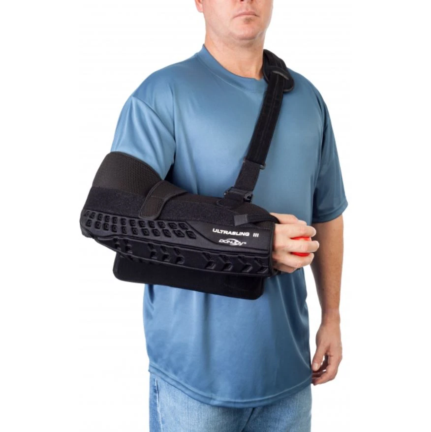 DJO UltraSling III AB Immobilizer Sling, Adult, Mesh, Size Large (13-15"), Left/Right