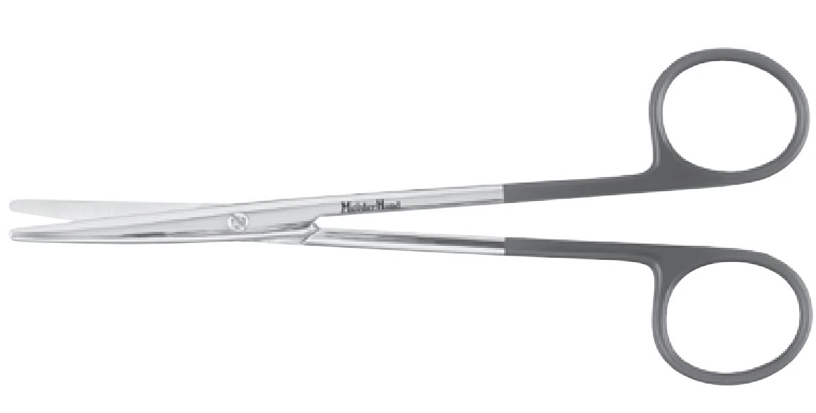 Meister-Hand SuperCut Metzenbaum Scissors, Curved, 5-1/2", Stainless Steel, Each
