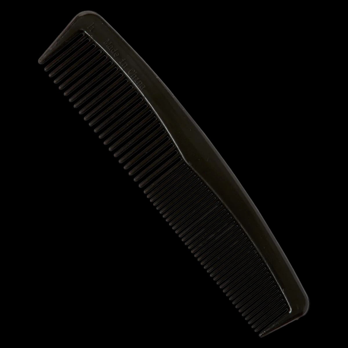 Medline Plastic Comb, 5" Black, Latex-Free, 144/Box