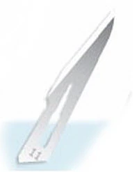 Exel Stainless Steel Sterile Surgical Blade #11, Disposable, 1000/Case