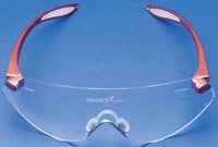 Hager Outback Protective Eyewear, Clear Lens, Pink Frame, One Size Fits All, 1/Pair