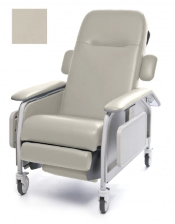 Lumex Clinical Care Clinical Recliner, 290 lb Capacity, Manual, Oatmeal