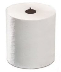 Tork Advantage Hand Towel Roll, Disposable Paper, White, 7.75 in x 700 Feet, 6 Rolls/Case