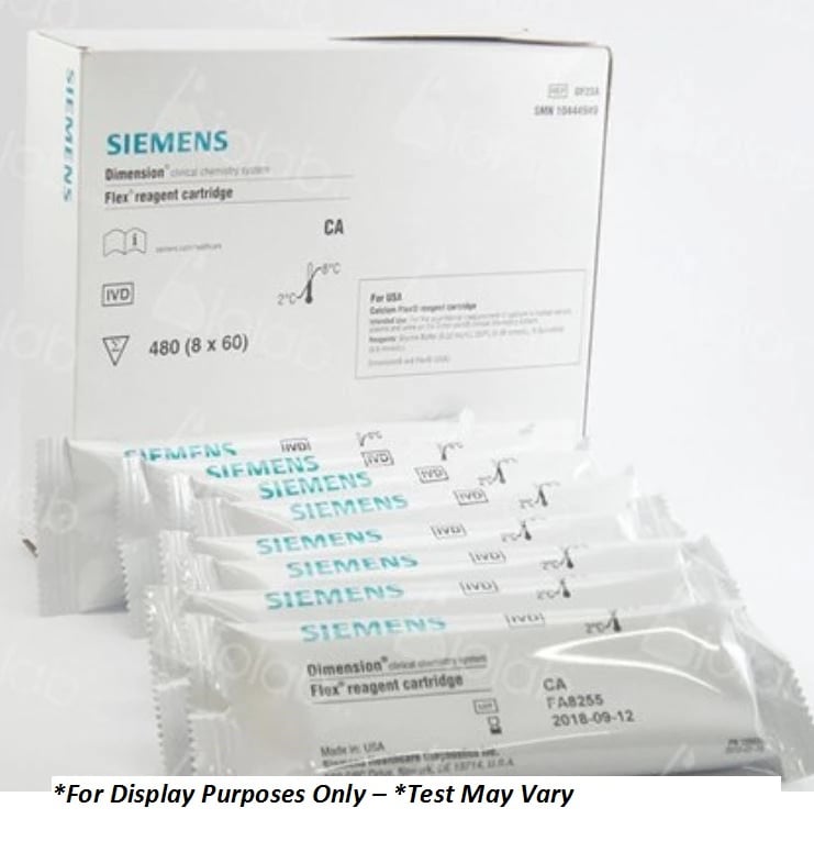 Total PSA Reagent Dimens, Dimension Flex TPSA, 120 Test Cartridge, RF451, 1/Box
