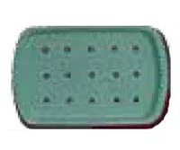 Pro-Tech Instru-Tray Instrument Tray, 9x6, Plastic, Autoclavable, Empty, 01KT0J07A6G7GQ3JHGEQH68RB3