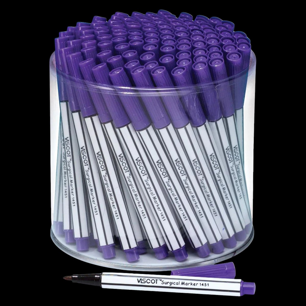 Alimed Pre-Surgical Skin Marker, Standard Tip, Violet, Non-Sterile